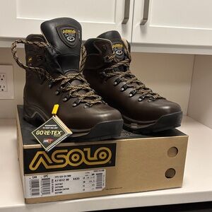 Asolo Men's Dark Brown Gore-Tex Boots